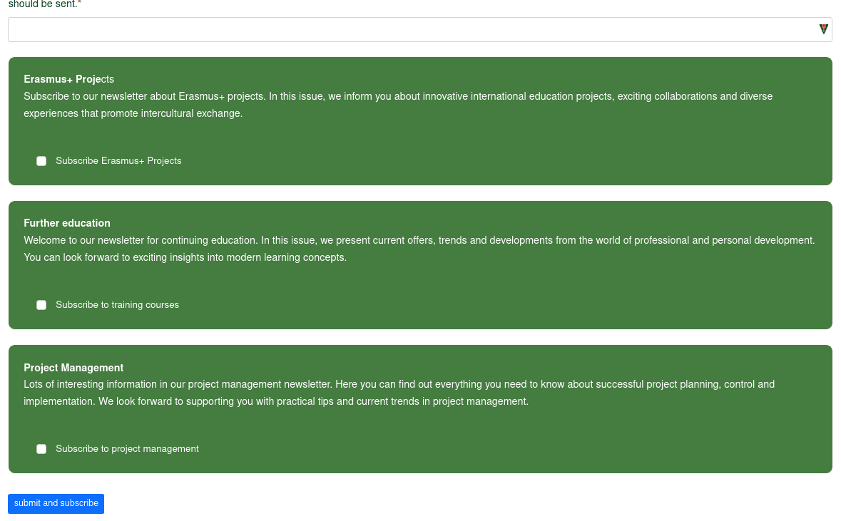 Newsletter Integration For Mailman3 - Image 2