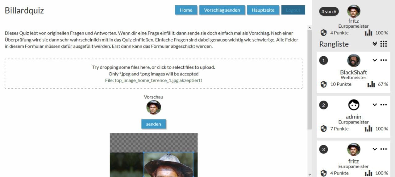 Quiz Webapp - Image 1